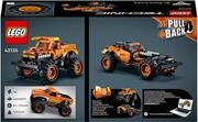 LEGO Technic Monster Jam El Toro Loco, Set 2 in 1 Camion e Macchina Giocattolo 42135