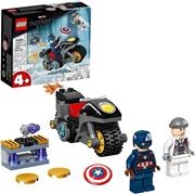 Titolo:LEGO Super Heroes Marvel Scontro tra Captain America e Hydra 76189