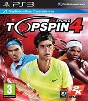 TOP SPIN 4 GIOCO PS3